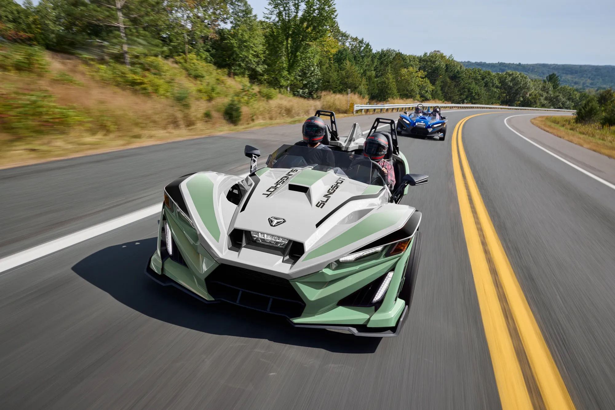 Polaris Slingshot 3-wheel roadster at Friendly Powersports Slidell